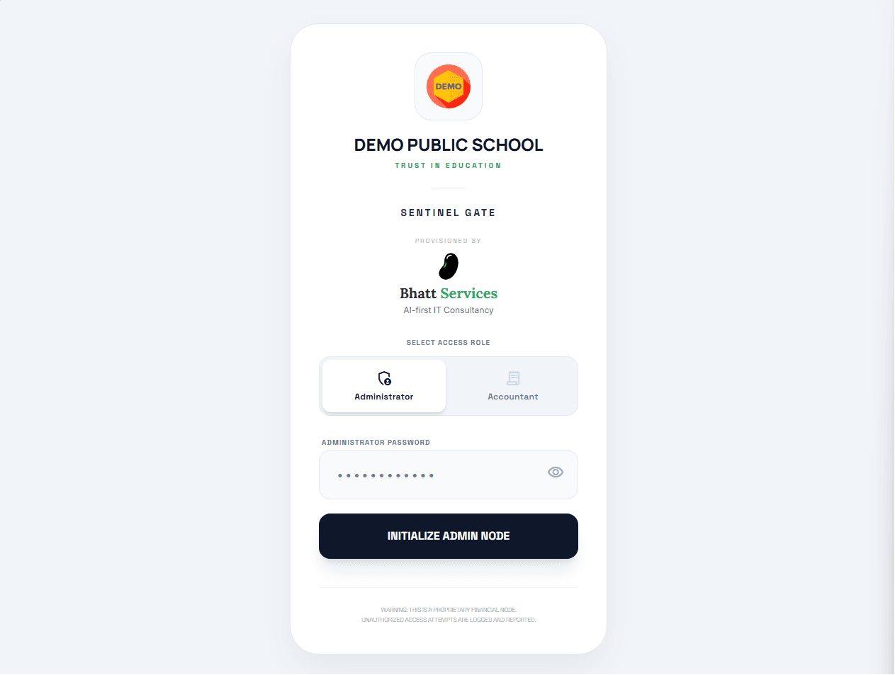 School Expense Tracker Preview