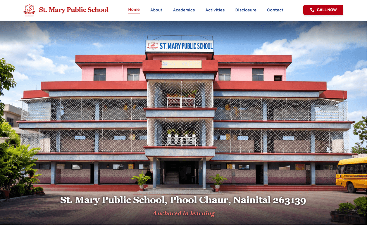 St. Mary Public School Platform Preview