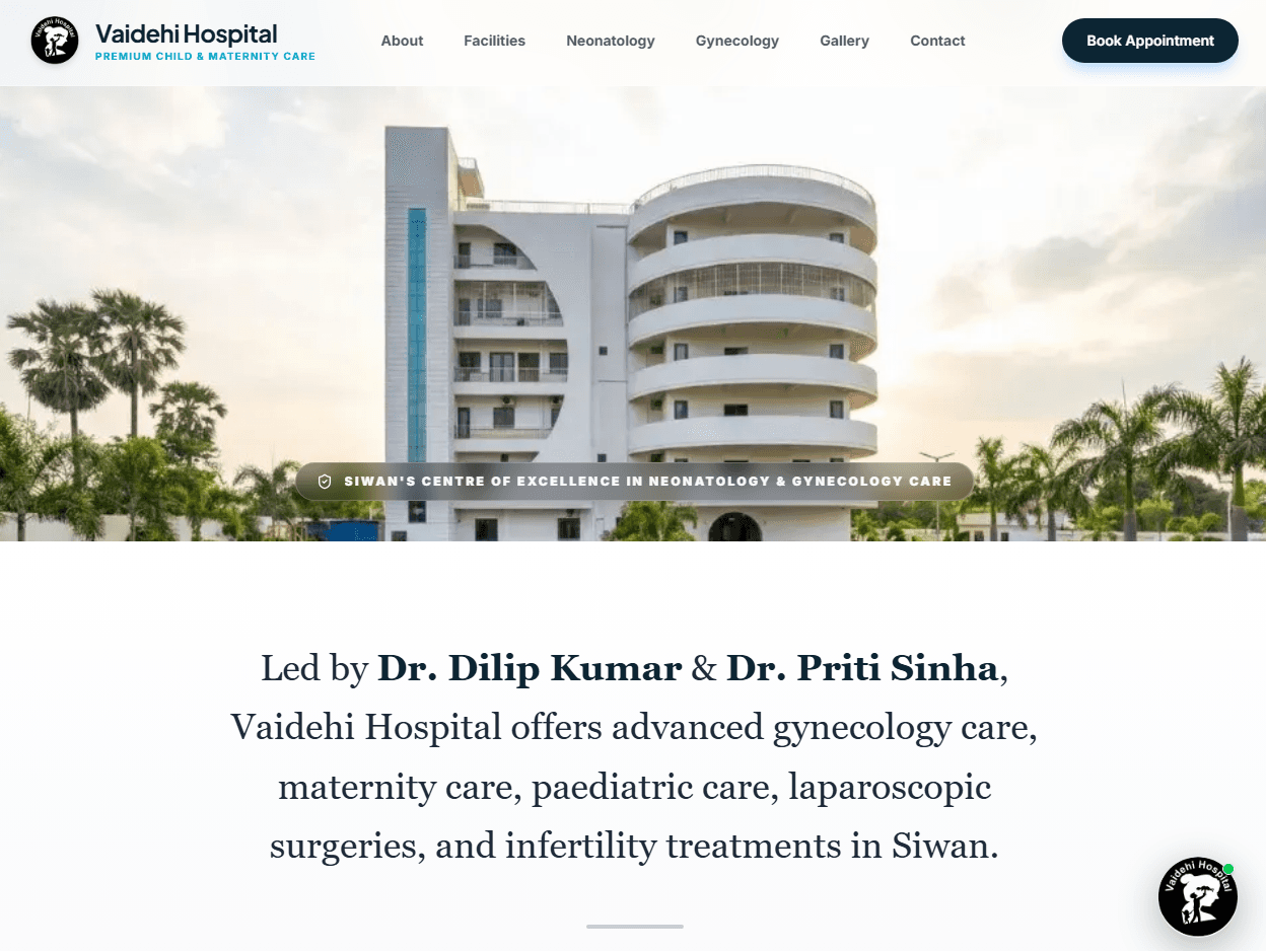 Vaidehi Hospital, Siwan Preview